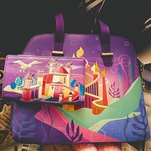 little mermaid purse with wallet
